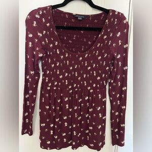 NWOT American Eagle SZ XS Long sleeve top